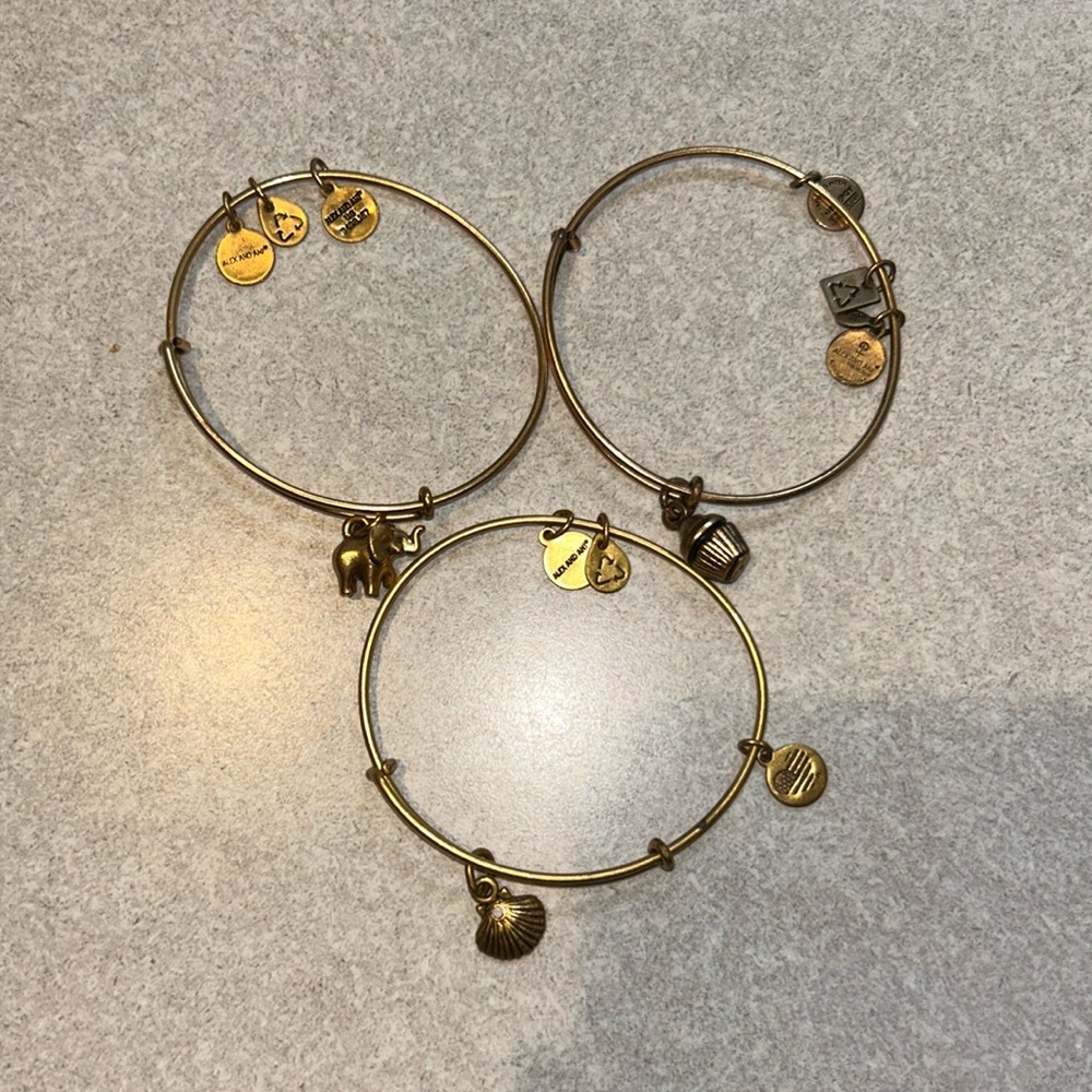 Alex and Ani bracelet bundle